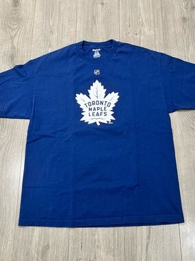 Reebok NHL Marner Toronto Maple Leaf Fan Jersey T-Shirt Blue Size XL